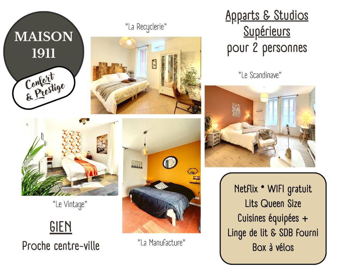 ז'יאן Appart La Manufacture - Maison 1911 - Confort & Prestige מראה חיצוני תמונה